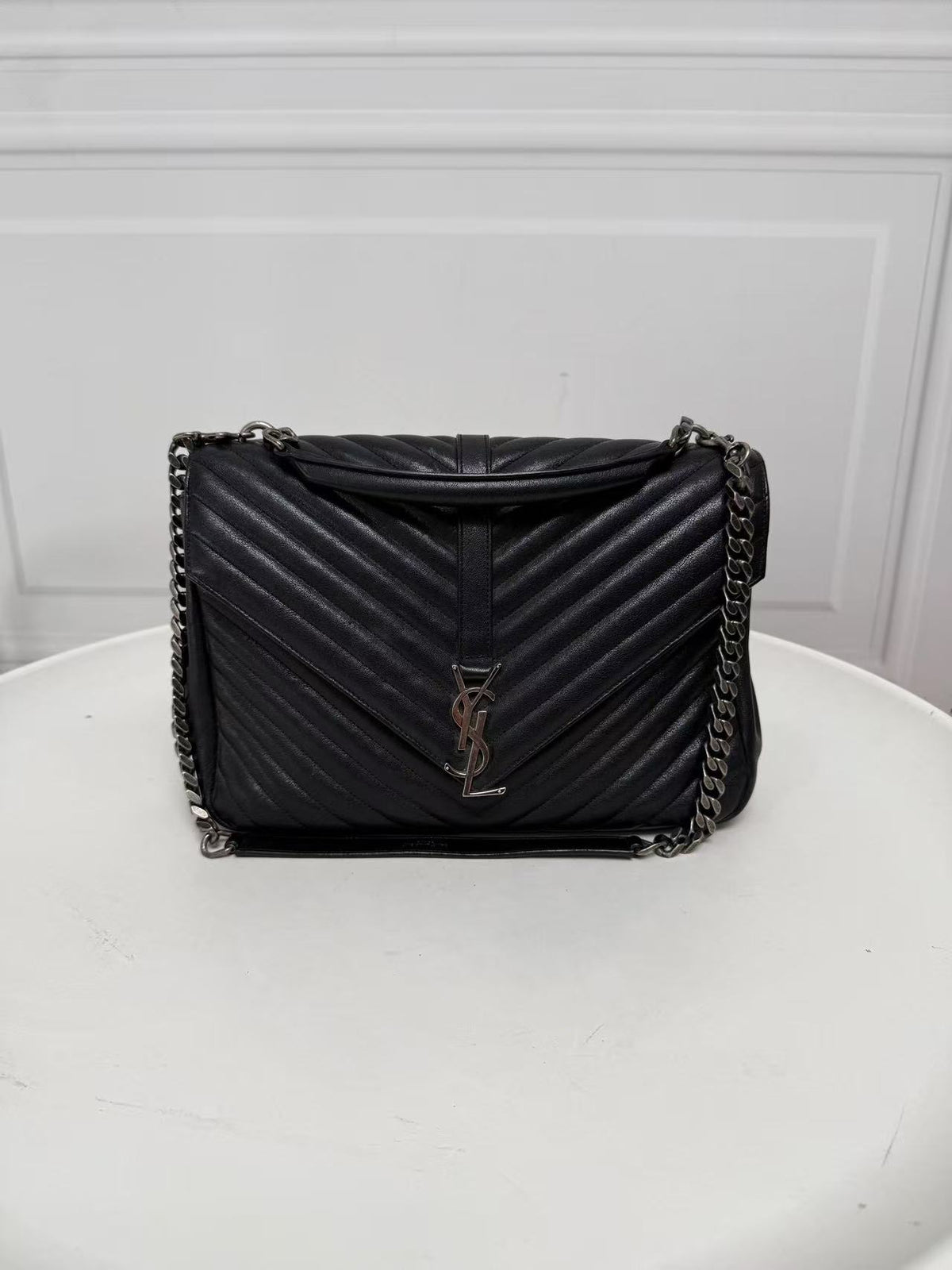 Saint Laurent College Black color Large size